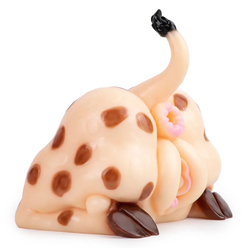 WildSpots Heavy Dual-Opening Silicone Male Stroker