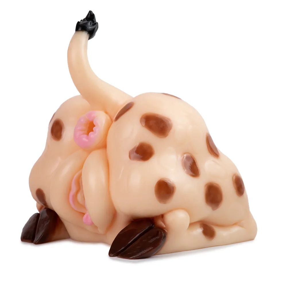 WildSpots Heavy Dual-Opening Silicone Male Stroker - Image 2