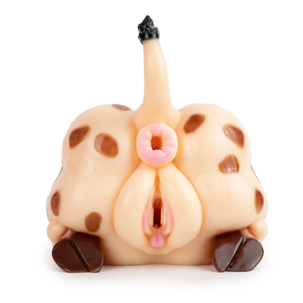 WildSpots Heavy Dual-Opening Silicone Male Stroker - Image 5