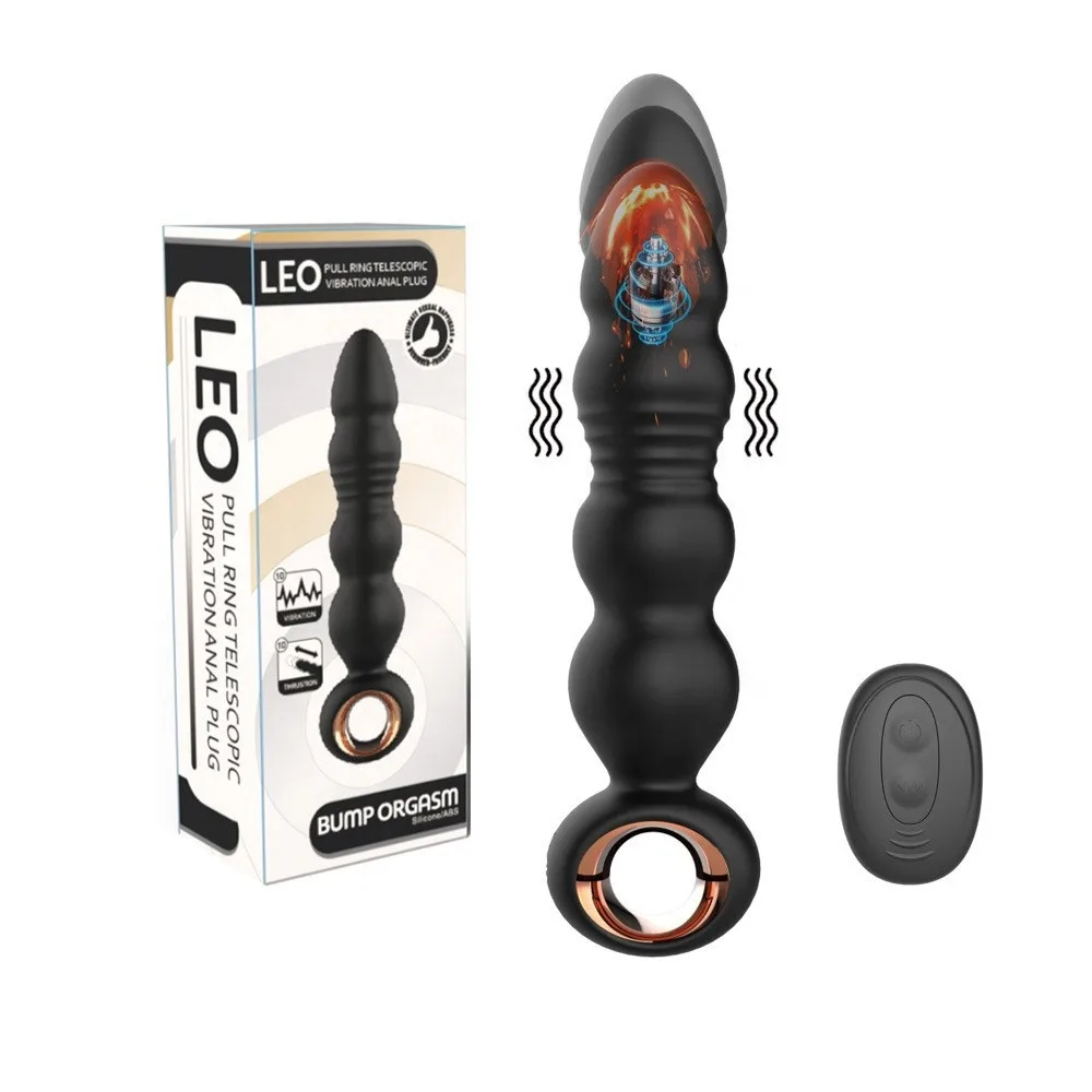 RingDrive Telescopic Vibrating Anal Plug