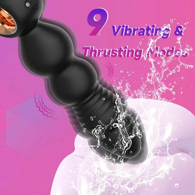 RingDrive Telescopic Vibrating Anal Plug - Image 8