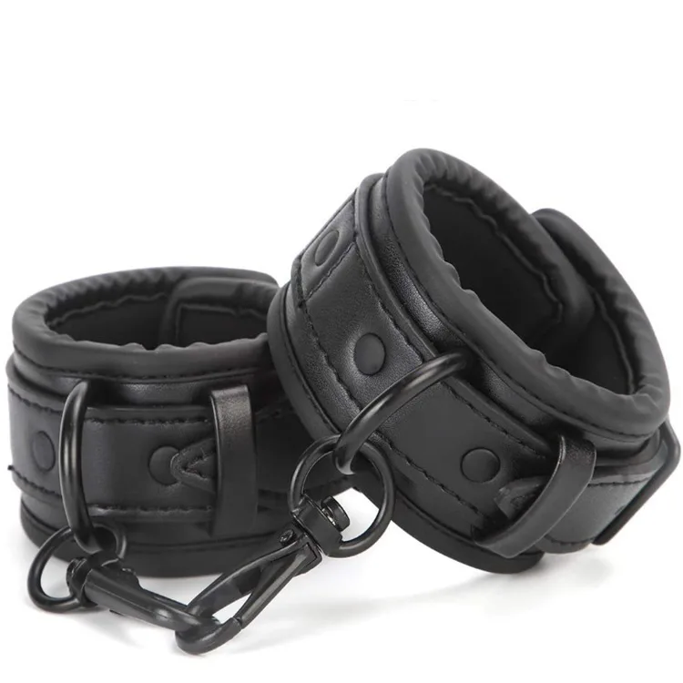 OnyxComfort Padded Wrist Cuffs and Ribbon Blindfold - Image 3