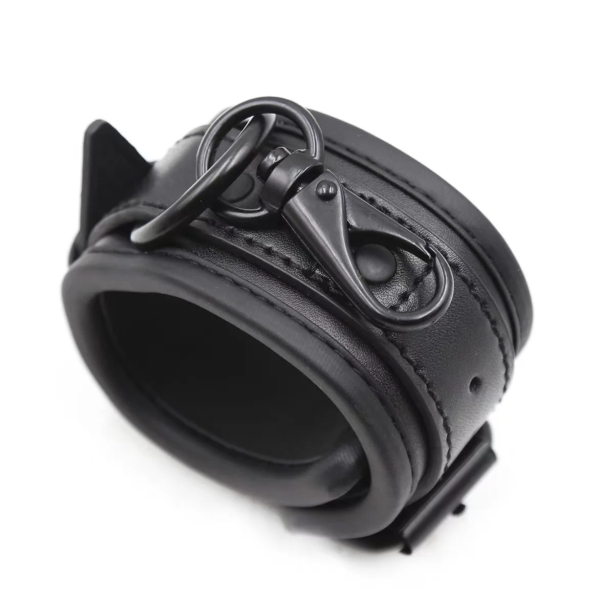 OnyxComfort Padded Wrist Cuffs and Ribbon Blindfold - Image 4