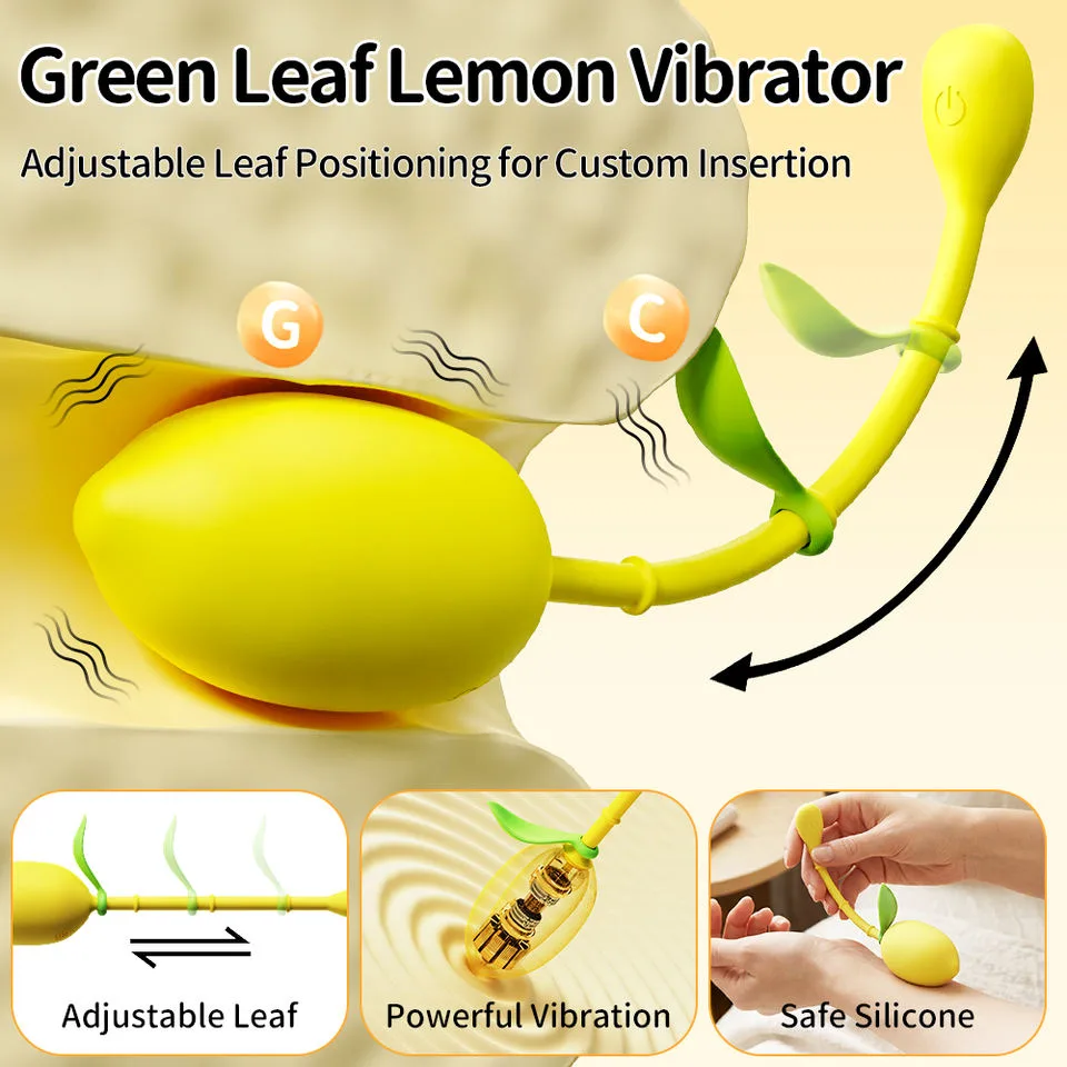 LemonLeaf Adjustable Dual-Zone Vibrator – 9 Modes - Image 2