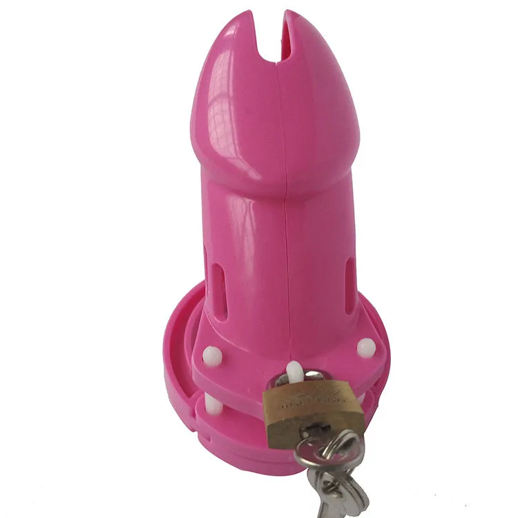 QLOVES CB6000 Adjustable Pink Chastity Device - Image 4