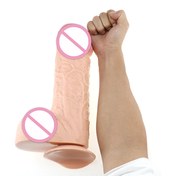 TitanTouch 12.6-Inch Realistic PVC Dildo with Suction Base - Image 2