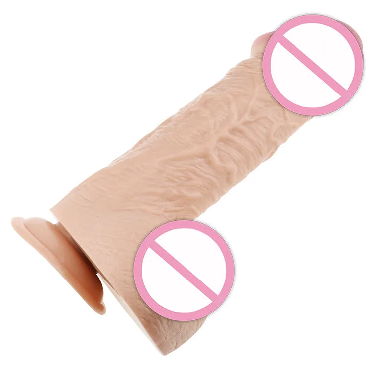 TitanTouch 12.6-Inch Realistic PVC Dildo with Suction Base - Image 4
