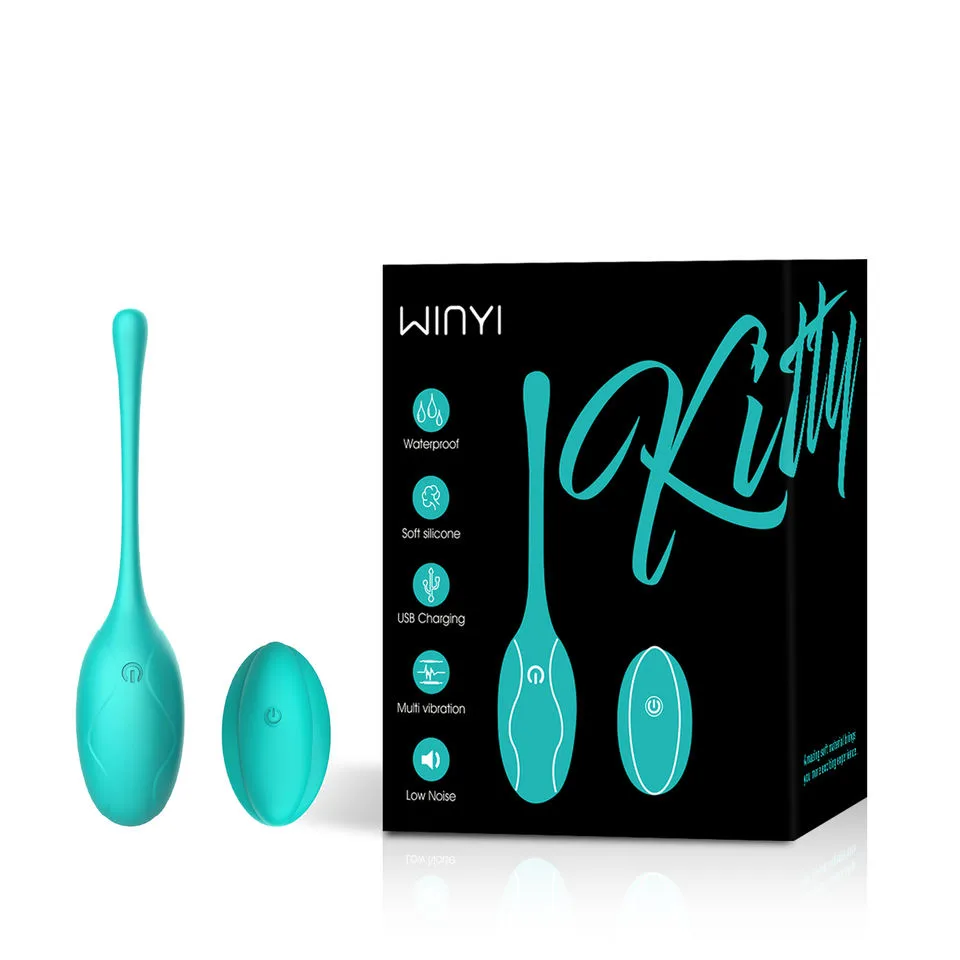 Green 10-Mode Remote-Controlled Love Egg