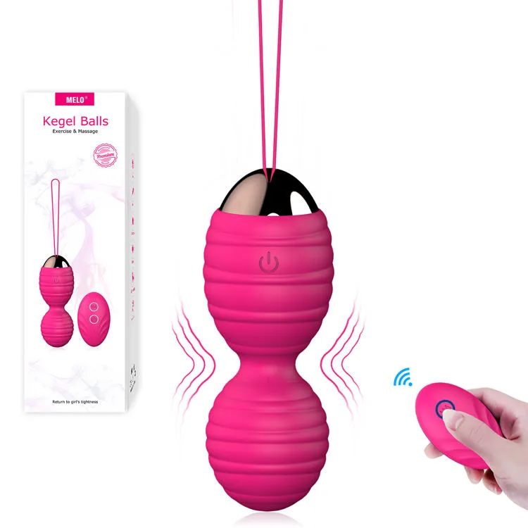 Remote-Controlled Rose Kegel Balls for Pelvic Floor Training