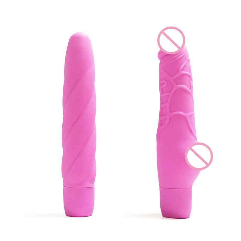 Sculpted 8-Inch Vibrating Dildo - 10 Functions - Image 5